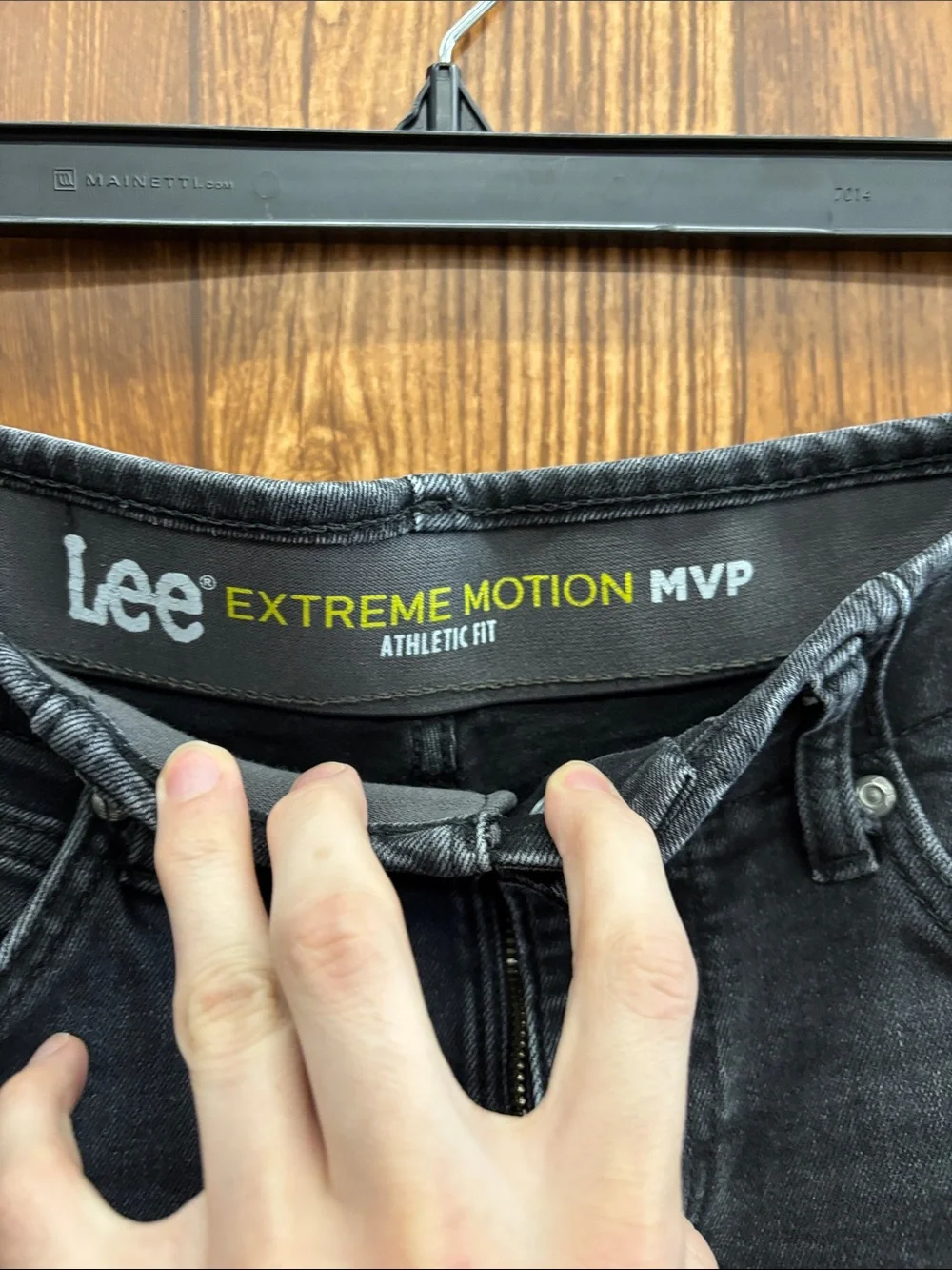Lee Slim Stretch Jeans in Washed Black